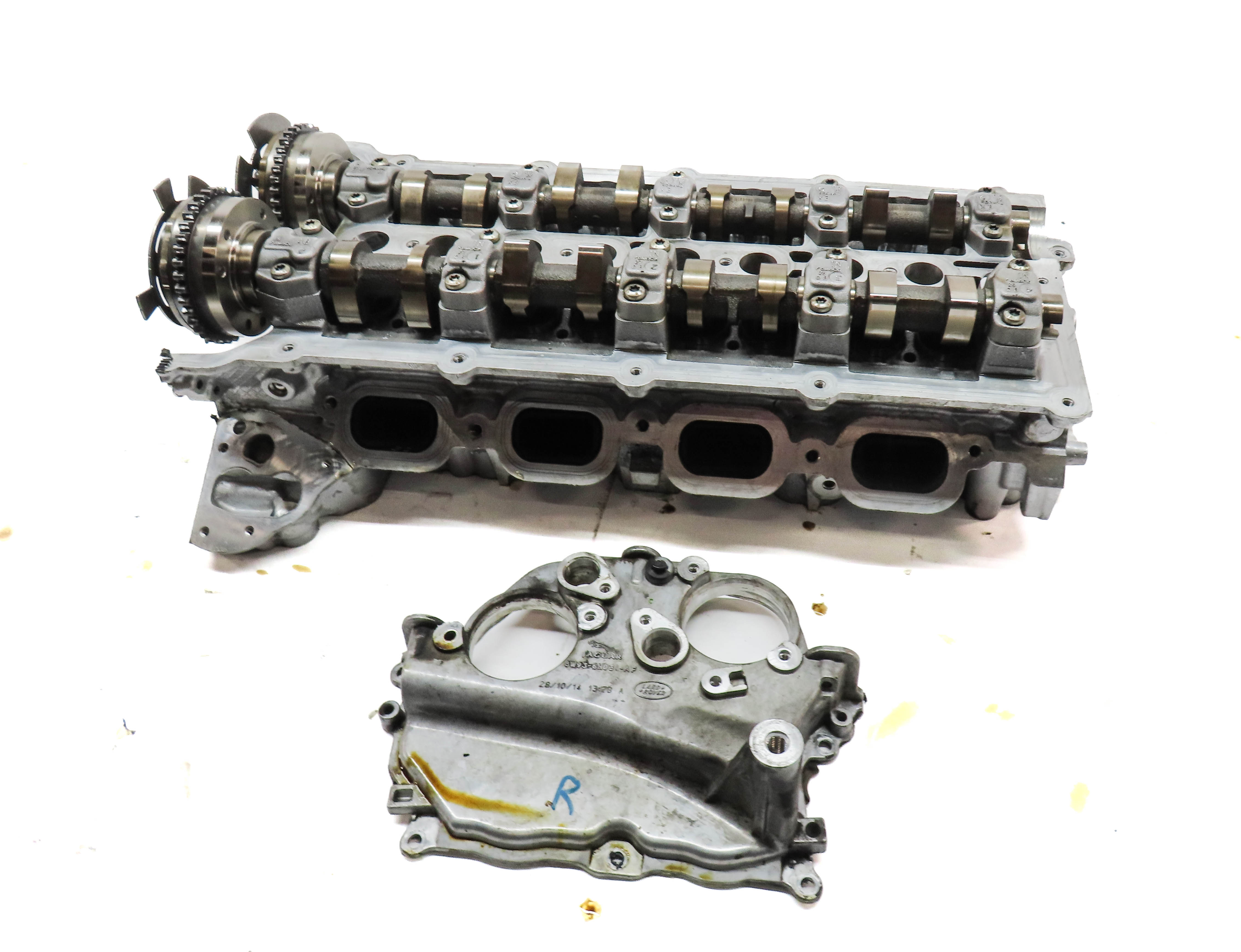 10-19 JAGUAR XF XJ XK RANGE ROVER SPORT - 5.0L SUPERCHARGED RIGHT CYLINDER HEAD — exact item pictured